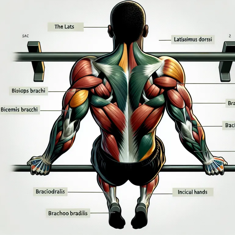 Основные Мышцы, Задействованные в Подтягиваниях Параллельным Хватом