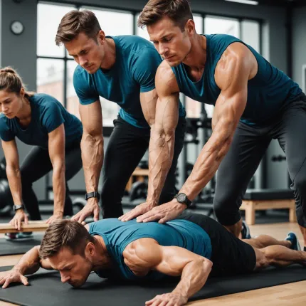 Планка на руках: Техника упражнения