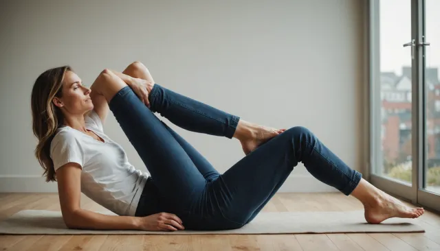 Самая полезная поза: избавляет от отеков, убирает боли в спине, улучшает пищеварение