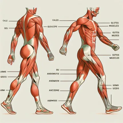 Какие мышцы задействованы при ходьбе
